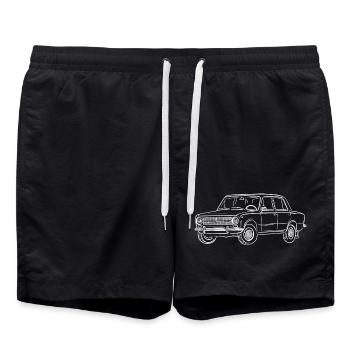 LADA 1200 - Short de bain - noir - Devant - AI Model Male 185 light (185cm)