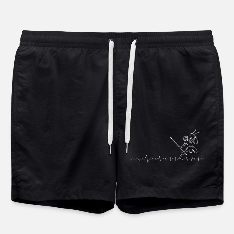 Heartbeat Warrior Sprint - Swim Trunks - black