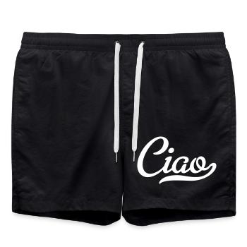 CIAO - Short de bain - noir - Devant - AI Model Male 185 light (185cm)