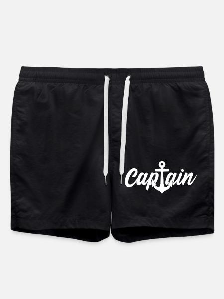 CAPTAIN KAPITÄN - Badeshorts - Schwarz