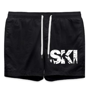 Ski - Short de bain - noir - Devant - AI Model Male 185 light (185cm)