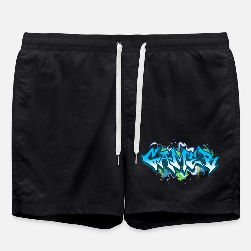 Gamer - Short de bain - noir