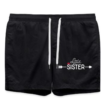 Little Sister - Swim Trunks - black - Front - AI Model Male 185 light (185cm)