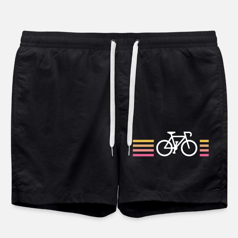 Vélo Sport Blanc - Short de bain - noir