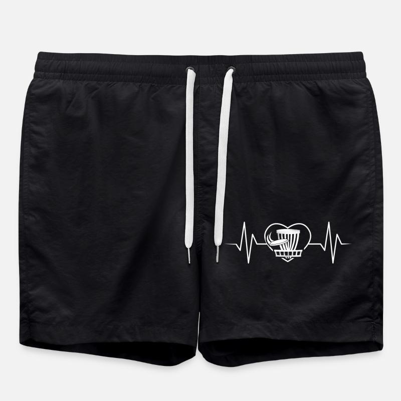 Disc Golf - Badeshorts - Schwarz