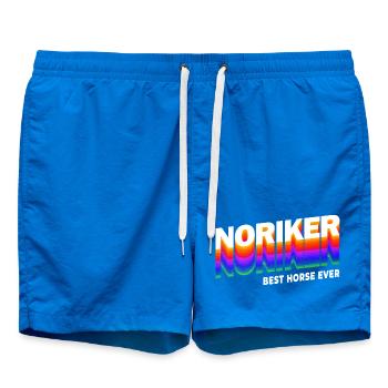 Noriker Chevaux Design / Idée cadeau - Short de bain - cobalt blue - Devant