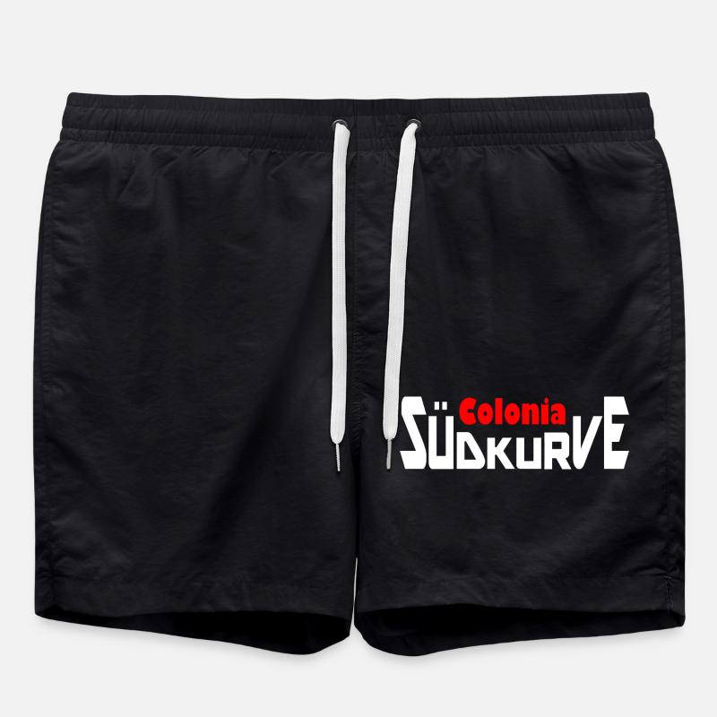 Courbe sud Colonia - Short de bain - noir
