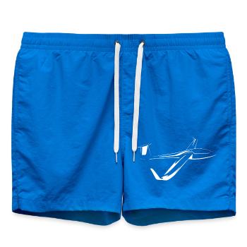 Planeur Symbol Sailing Fly Icon Avion - Short de bain - cobalt blue - Devant