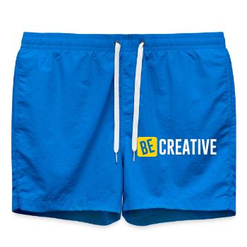 Be Creative Inspiration Design - Short de bain - cobalt blue - Devant
