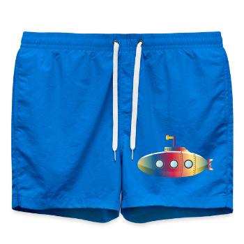 Sous-marin coloré avec hublots - Short de bain - cobalt blue - Devant