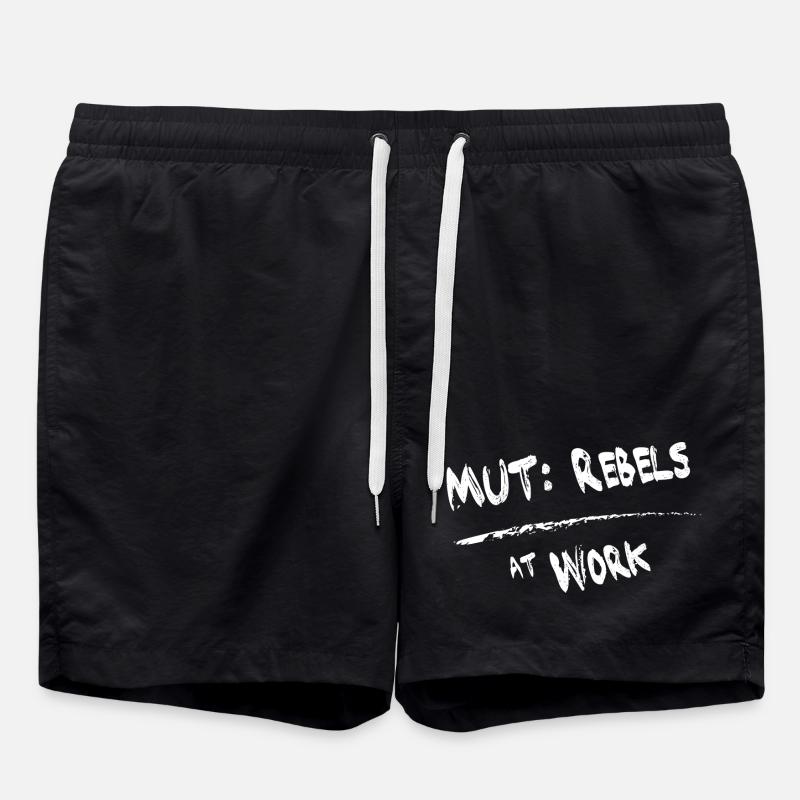MUT Rebels - Badeshorts - Schwarz
