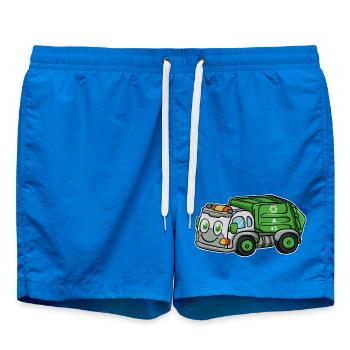 Collecte des ordures - Short de bain - cobalt blue - Devant