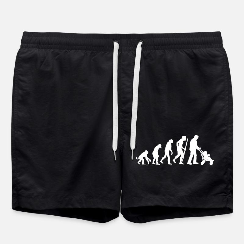Évolution du grand-père super grand-père - Short de bain - noir