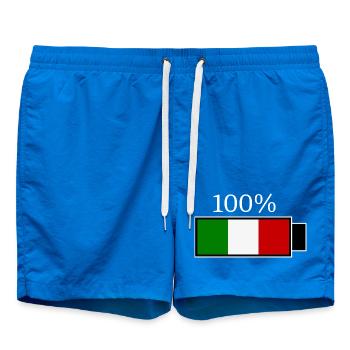 Italie drapeau italien cadeau - Short de bain - cobalt blue - Devant