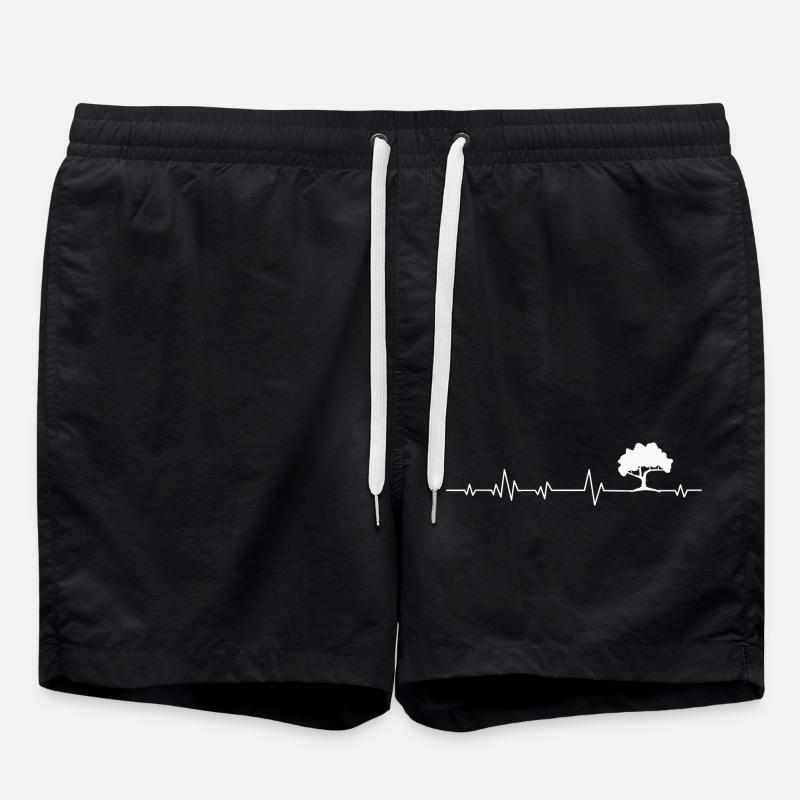 Arbres arbres - Short de bain - noir