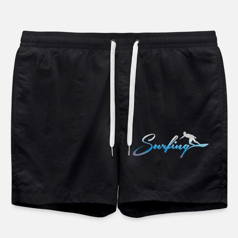 SURFING, SURFING - Swim Trunks - black