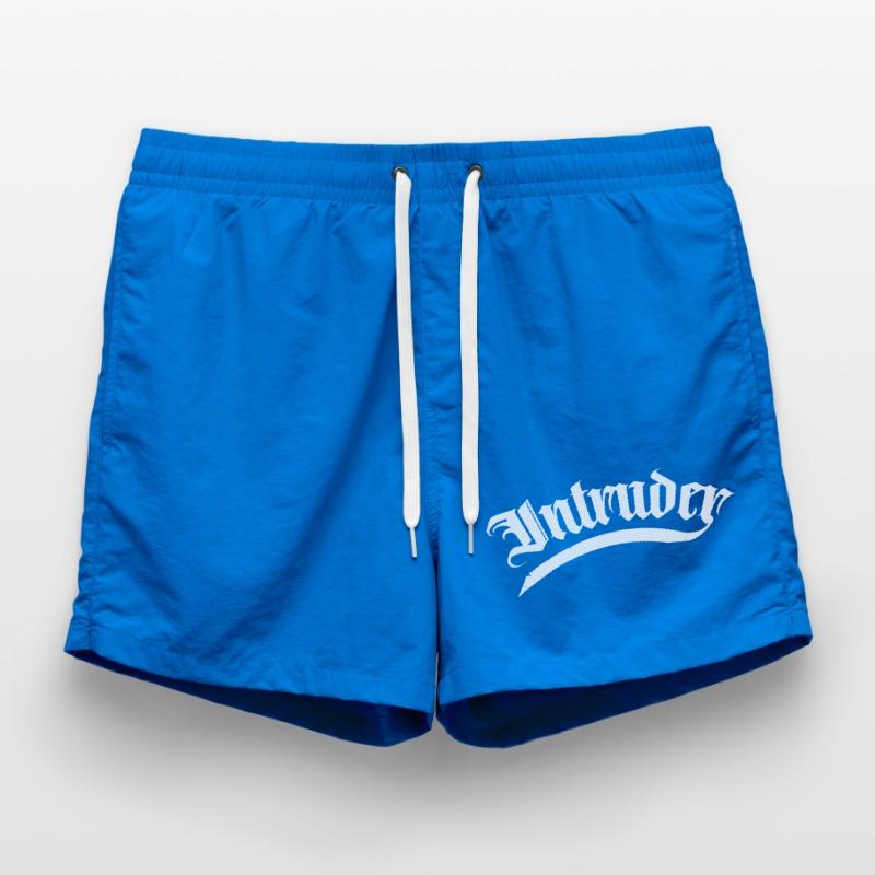 intruder hacker eindringling clan sticker computer Badeshorts