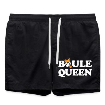 Tenue Boule Queen Queen pour les joueurs de boule à - Short de bain - noir - Devant - AI Model Male 185 light (185cm)