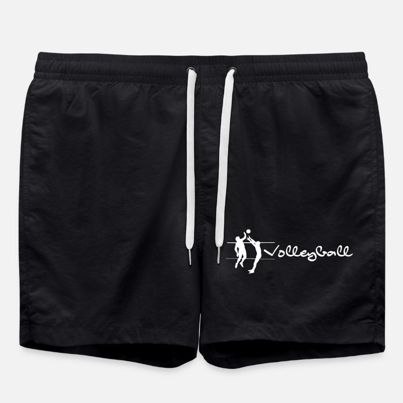 Volley-ball - Short de bain - noir