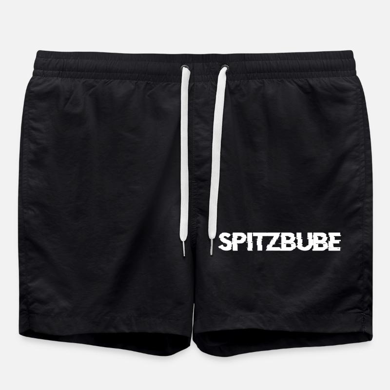 Spitzbube - Badeshorts - Schwarz