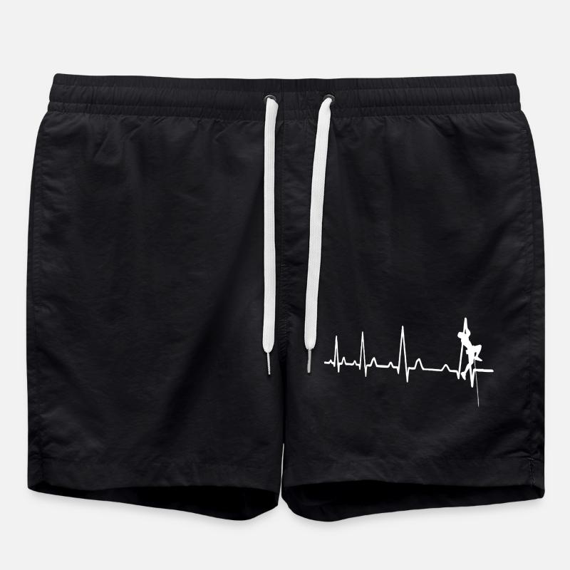 Escalade heartbeat - Short de bain - noir