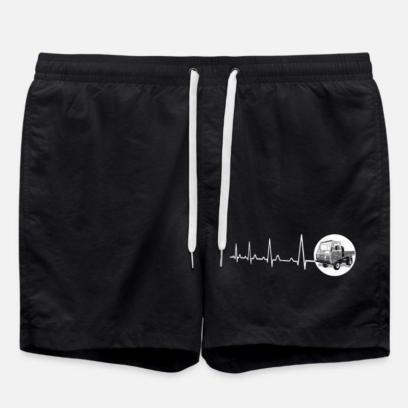 Heartbeat - Multicar M25 - Short de bain - noir