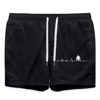 Coureur Sprinter - Short de bain - noir - Devant - AI Model Male 185 light (185cm)