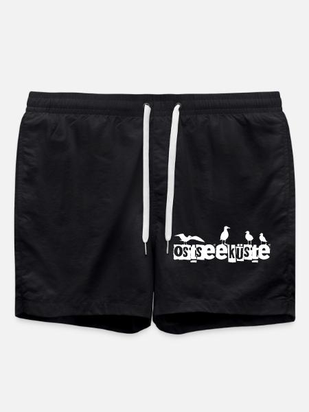 Ostseeküste - Badeshorts - Schwarz
