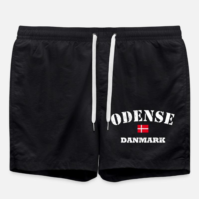 Odense Danmark - Swim Trunks - black