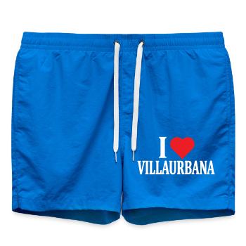 t-shirt Io amo Villaurbana t-shirt Sardinia - Swim Trunks - cobalt blue - Front