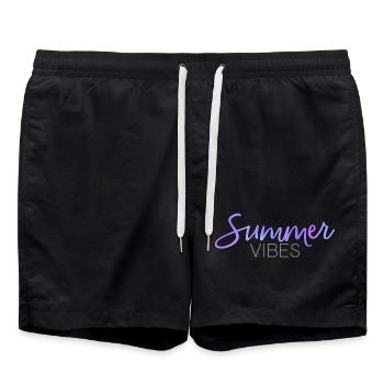 Ambiance estivale - Short de bain - noir - Devant - AI Model Male 185 light (185cm)