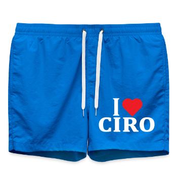 t-shirt J’adore Ciro t-shirt idée cadeau - Short de bain - cobalt blue - Devant