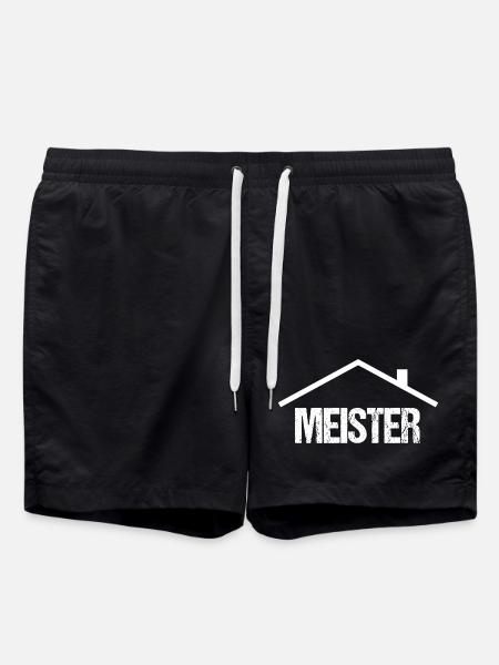 Hausmeister - Badeshorts - Schwarz