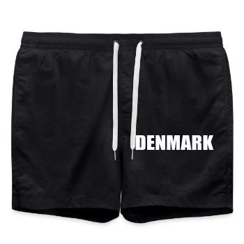 Danemark - Short de bain - noir - Devant - AI Model Male 185 light (185cm)