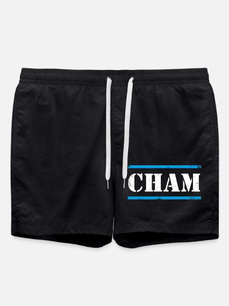 Cham - Badeshorts - Schwarz