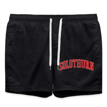 Slothurn College Arc - Badeshorts - Schwarz - Vorne - AI Model Male 185 light (185cm)
