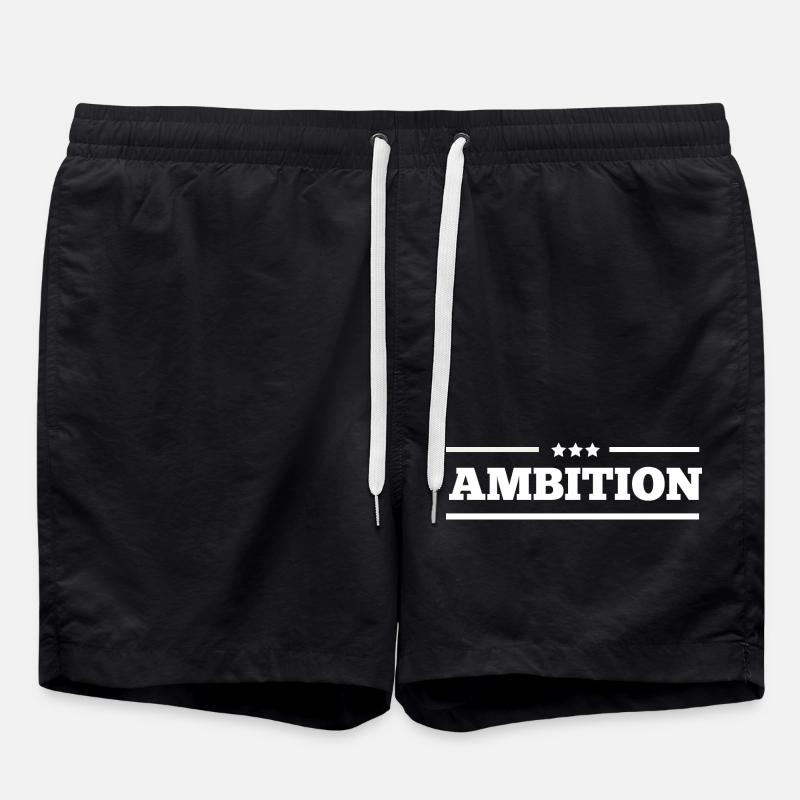 Ambition - Swim Trunks - black