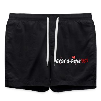 Grand-Pere fect - Short de bain - noir - Devant - AI Model Male 185 light (185cm)