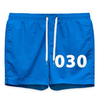 030 Utrecht Bilthoven Zeist Vleuten Houten Bunnik - Swim Trunks - cobalt blue - Front