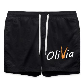 Olivia Bein - Short de bain - noir - Devant - AI Model Male 185 light (185cm)