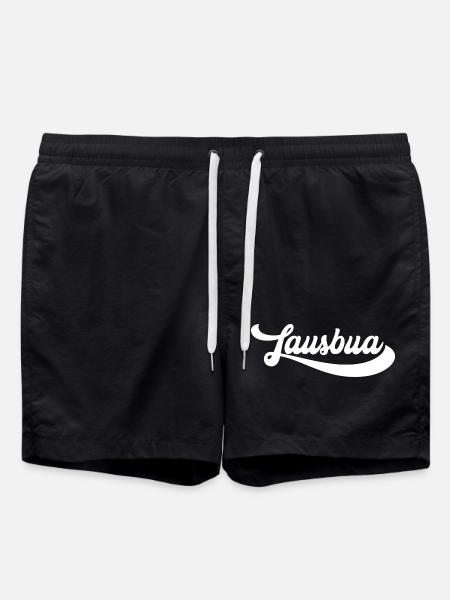 Lawsbua Script Emblem - Badeshorts - Schwarz