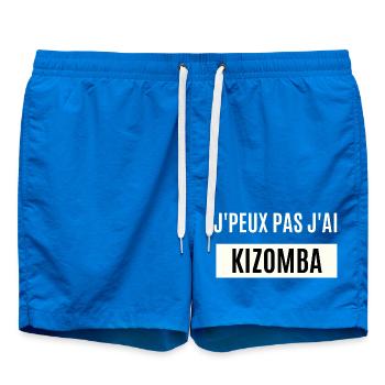Je peux pas j'ai Kizomba - Short de bain - cobalt blue - Devant