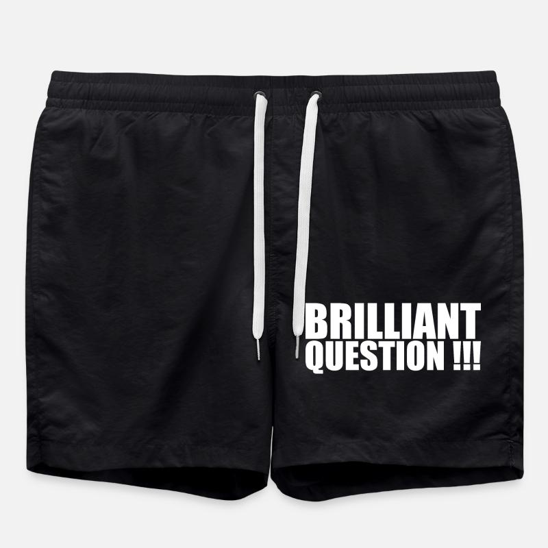 Excellente question - Short de bain - noir