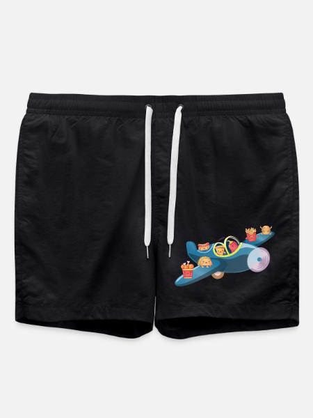 Calorie bomber - Swim Trunks - black