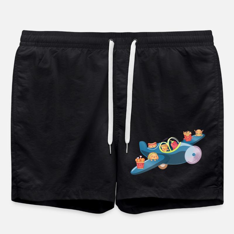 Calorie bomber - Swim Trunks - black