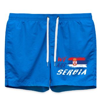 We are Serbia - Swim Trunks - cobalt blue - Front