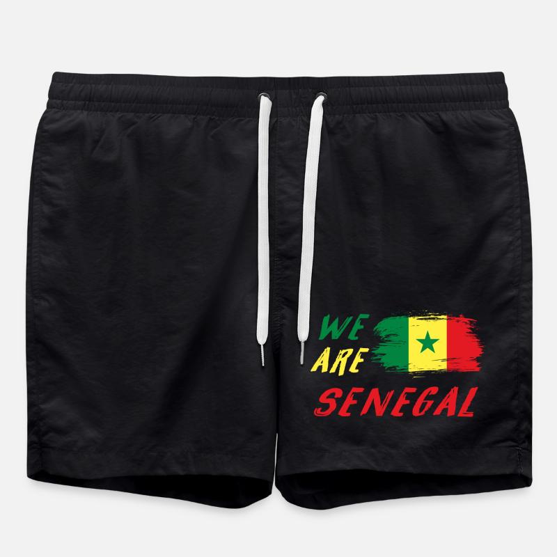 We are Senegal - Swim Trunks - black