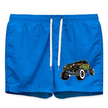 Dégradé de crâne de Monster Truck - Short de bain - cobalt blue - Devant