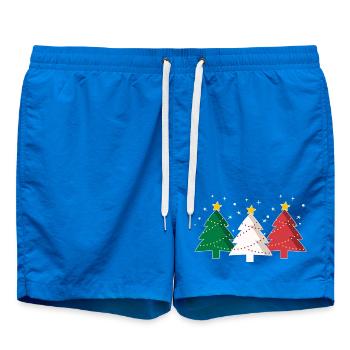 Weihnachtsbäume Italien Italienische Flagge - Badeshorts - Cobalt blue - Vorne