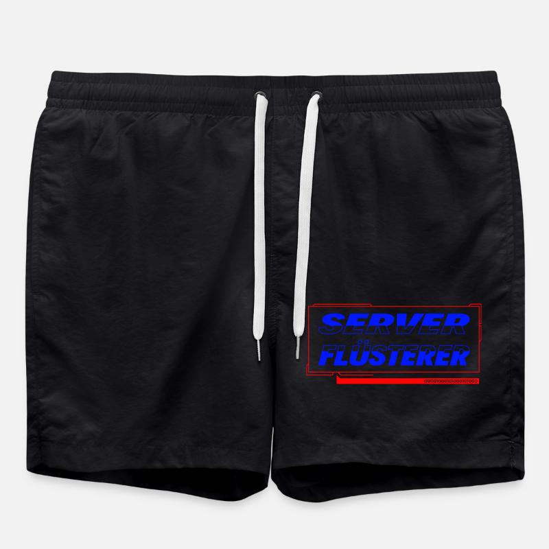 Server Flüsterer - Badeshorts - Schwarz
